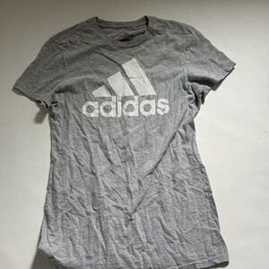 Adidas Heather Gray Go-To Tee